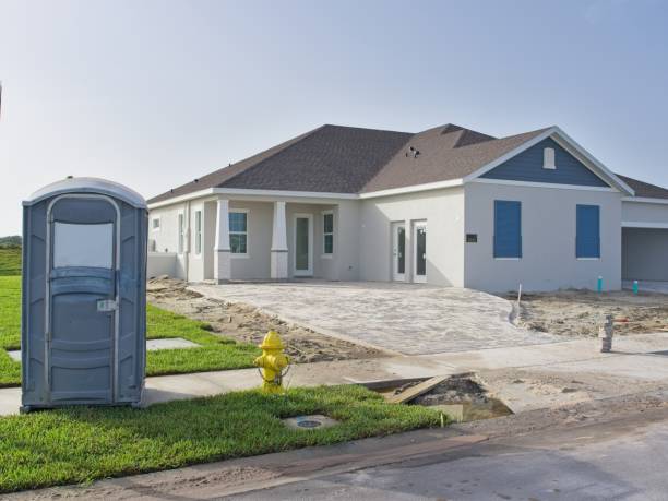 Porta potty delivery and setup in Red Lake Falls, MN